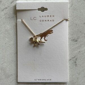 LC Lauren Conrad T-Rex Necklace